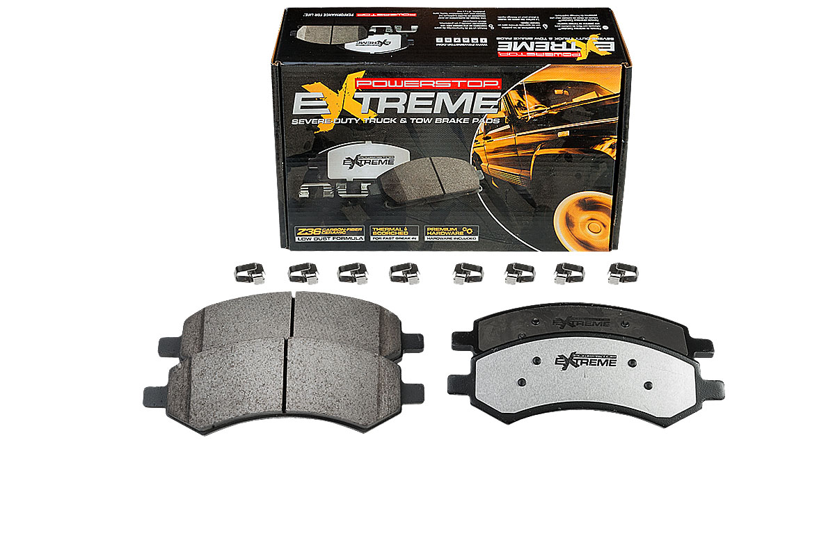 Передние керамические колодки Extreme Truck & Tow Z36