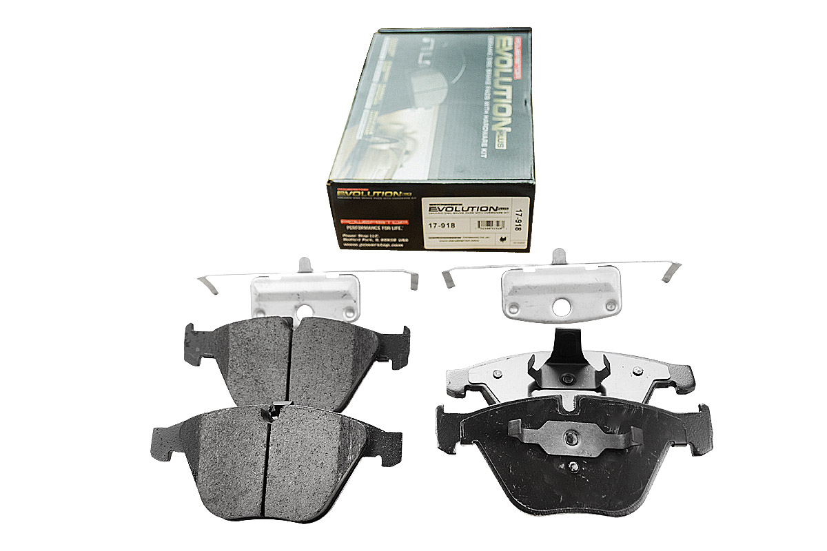 Передние керамические колодки Evolution PLUS Z17 для BMW 1 (E81/E82/E87/E88), 3 (E90/91/92/93), 5 (E60/E61), 6 (E63/E64), 7 (E65, E66), X1 (E84), Z4 (E89)