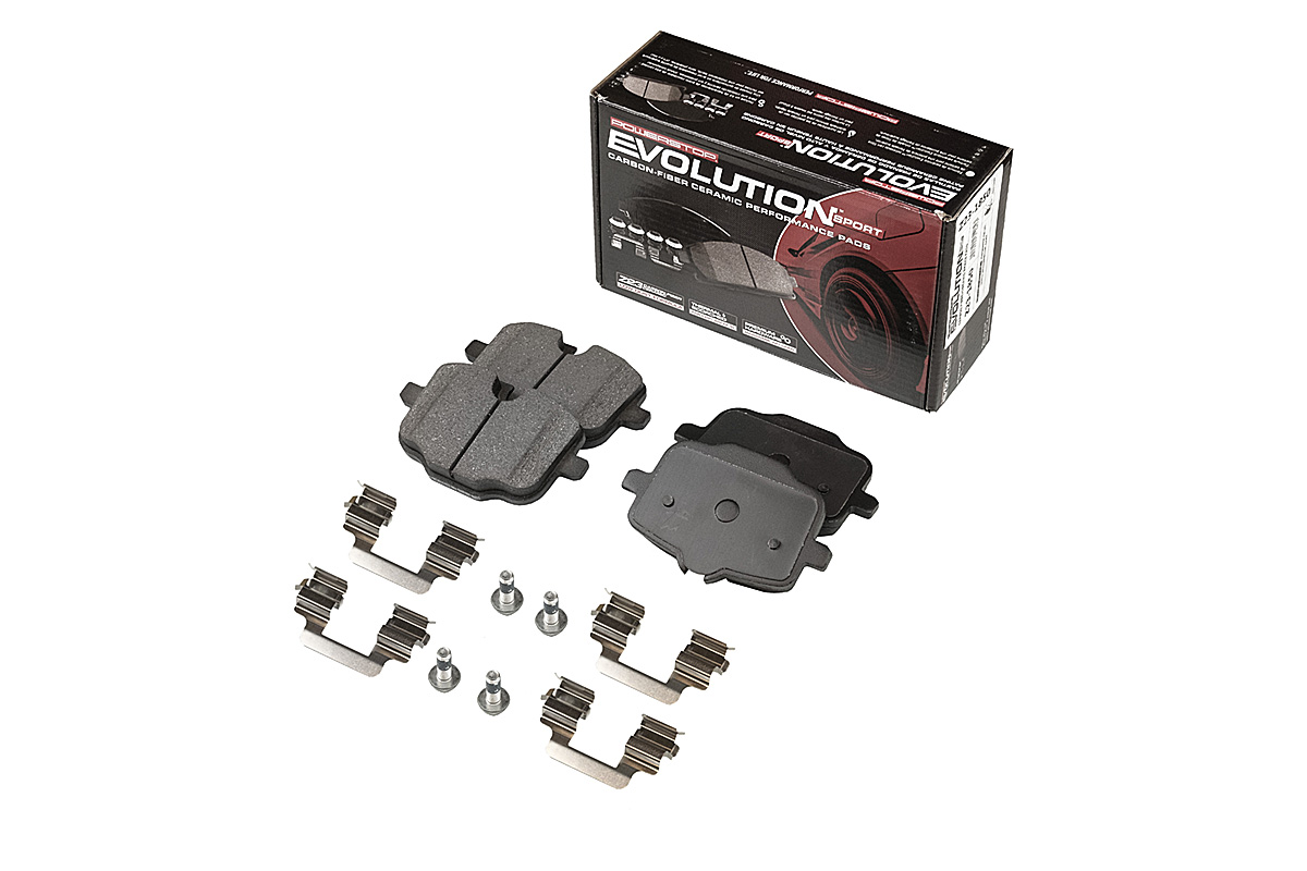 Задние керамические колодки Evolution Sport Z23 для BMW 5 (G30/G31), 7 (G11/G12), X3 (G01), X4 (G02)
