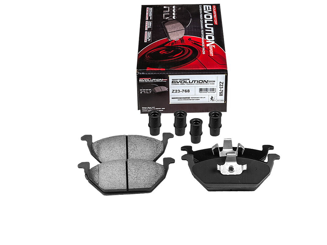 Передние керамические колодки Evolution Sport Z23 для Audi A1, A3, SEAT Leon, Skoda Fabia, Octavia, Yeti, Volkswagen Golf, Jetta, Polo, Scirocco