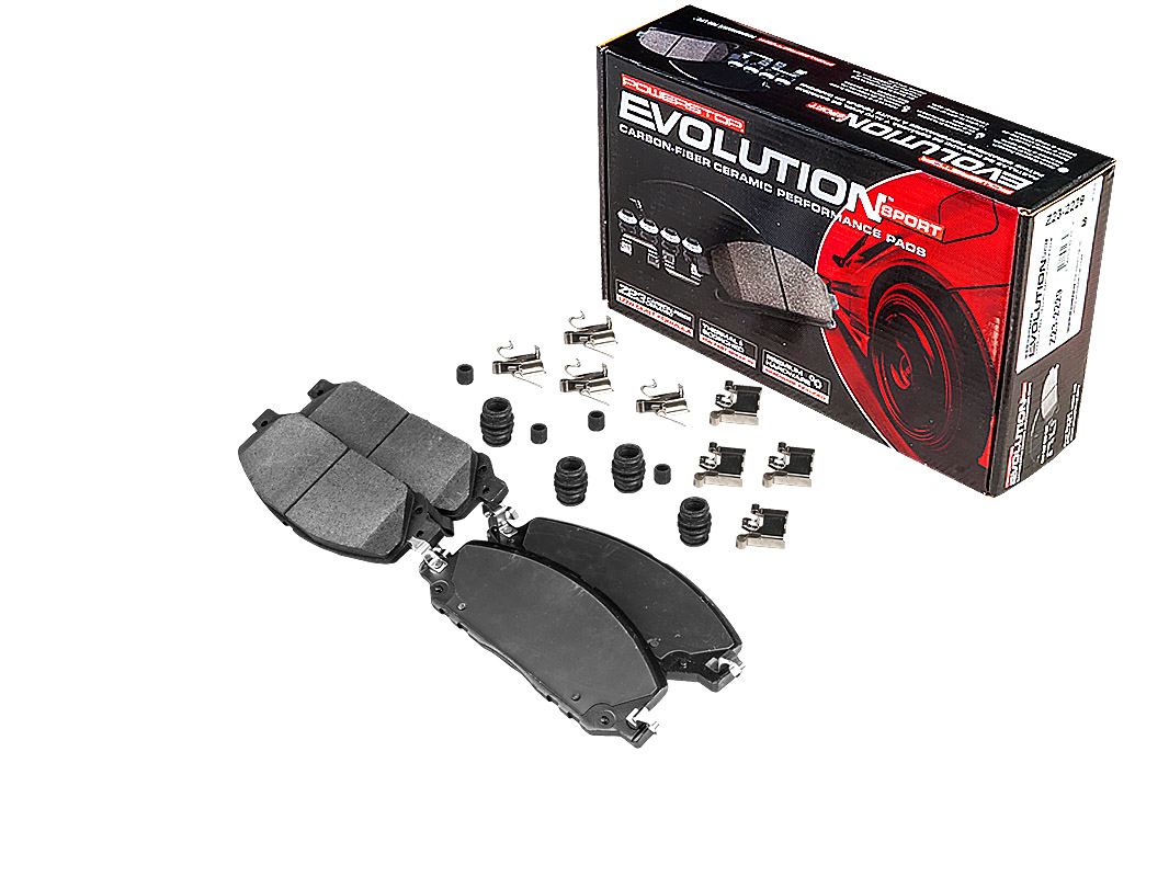 Передние керамические колодки Evolution Sport Z23 для Ford Explorer 2019+