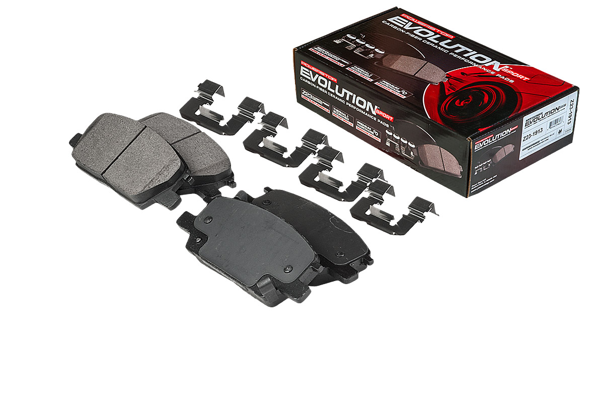 Передние керамические колодки Evolution Sport Z23 для Chevrolet Equinox III, Malibu IX