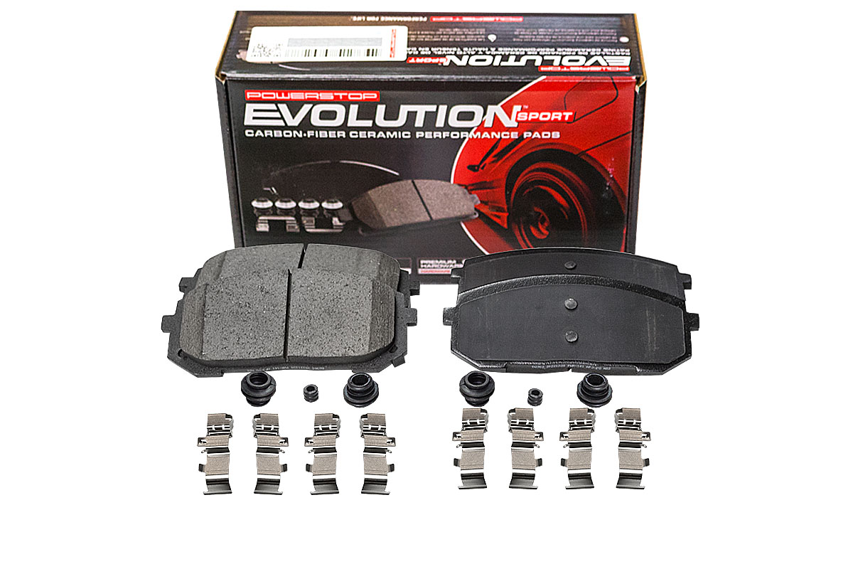 Передние керамические колодки Evolution Sport Z23 для Hyundai Sonata (DN8), Kia K5 2020+