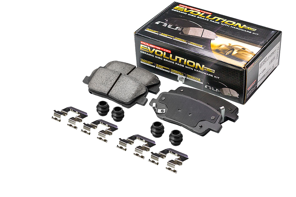 Задние керамические колодки Evolution PLUS Z17 для Genesis G70, Hyundai Equus II, Santa Fe III, Kia K9 (RJ), Sorento II, Stinger