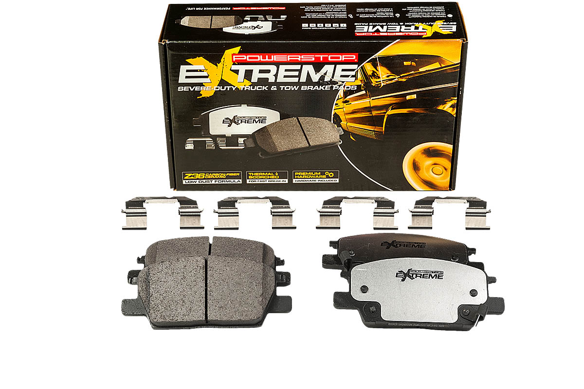 Передние керамические колодки Extreme Truck & Tow Z36 для Chevrolet Malibu 2015+