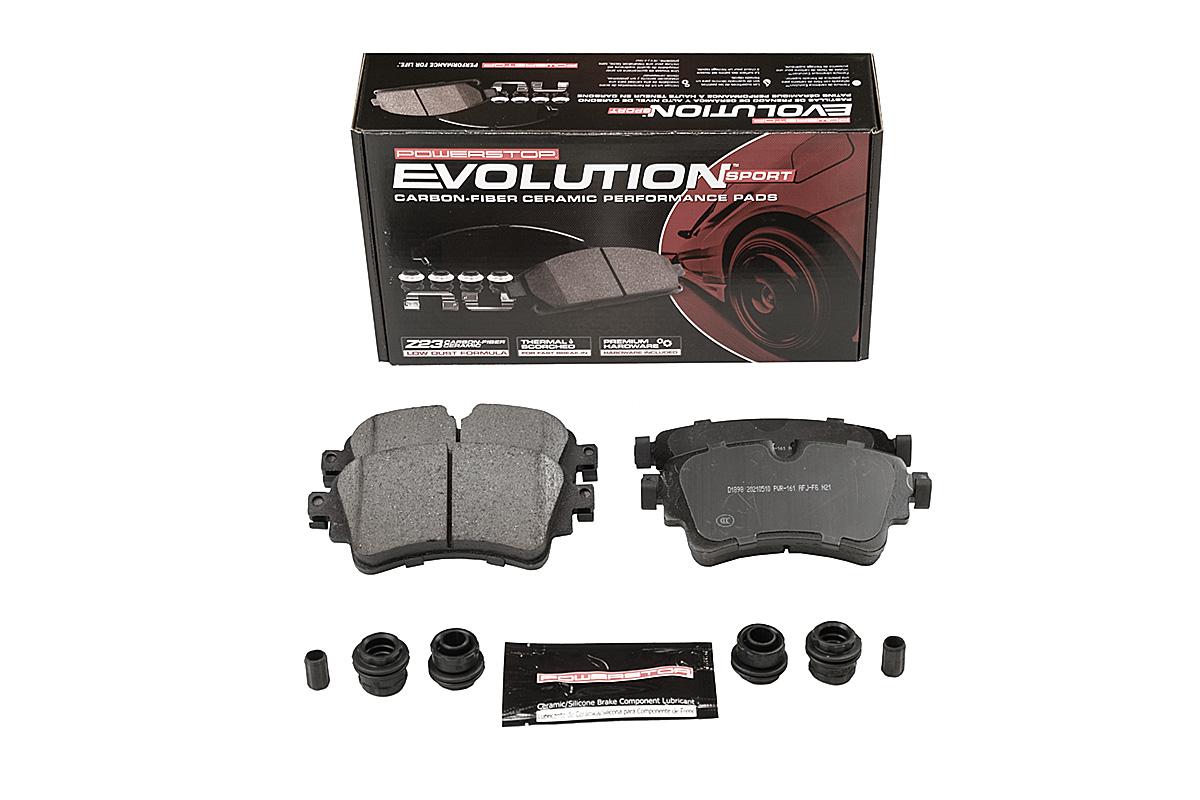Задние керамические колодки Evolution Sport Z23 для Audi A4 (B9), A5 (F5), A6 (C8), A7 (4K), A8 (D4/D5), Q5 (FY), Q7 (4M), Volkswagen Touareg III