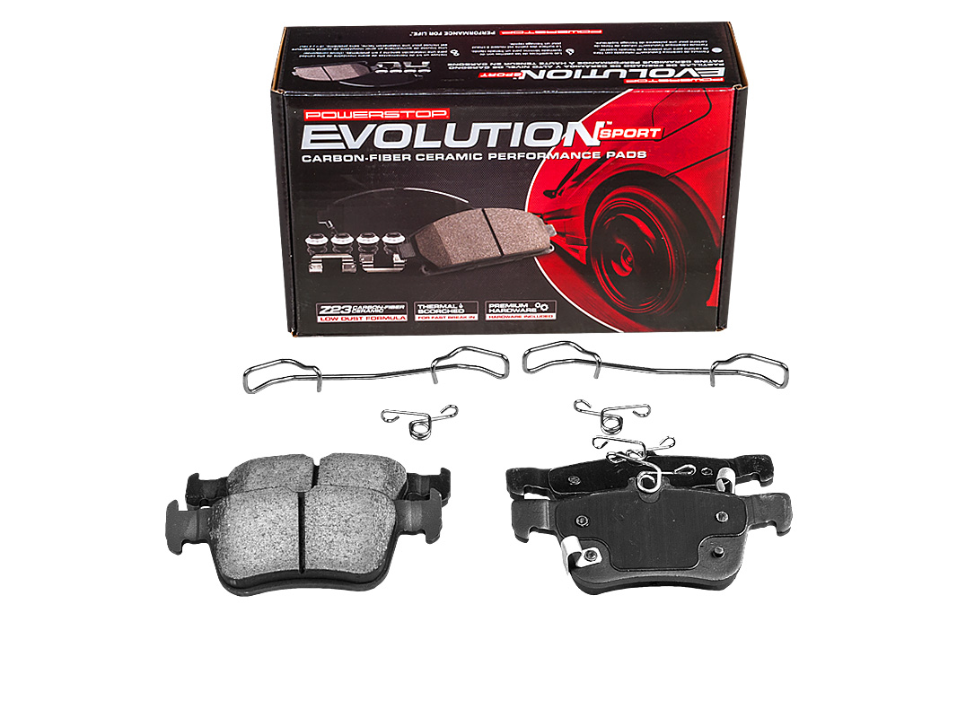 Задние керамические колодки Evolution Sport Z23 для Acura RDX, Changan CS35PLUS, CS55, Haval H6, Honda Accord, Civic