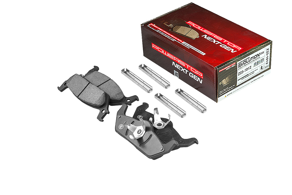 Задние керамические колодки Evolution Sport Z23 для Ford F-150 2003-2014
