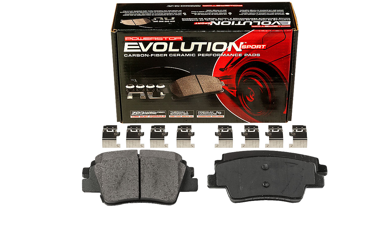 Задние керамические колодки Evolution Sport Z23 для Genesis G80, GV70, Hyundai Staria