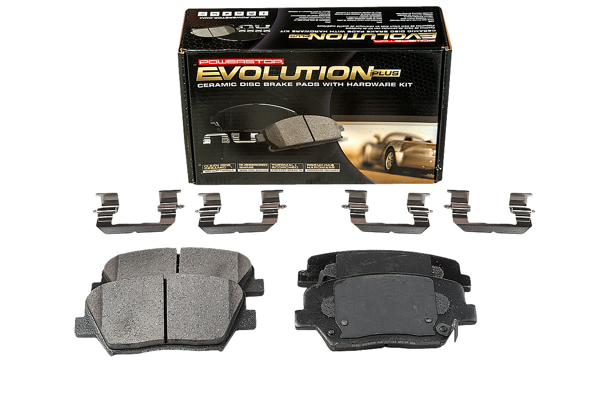 Передние керамические колодки Evolution PLUS Z17 для Hyundai Santa Fe, Kia Carnival, Sorento