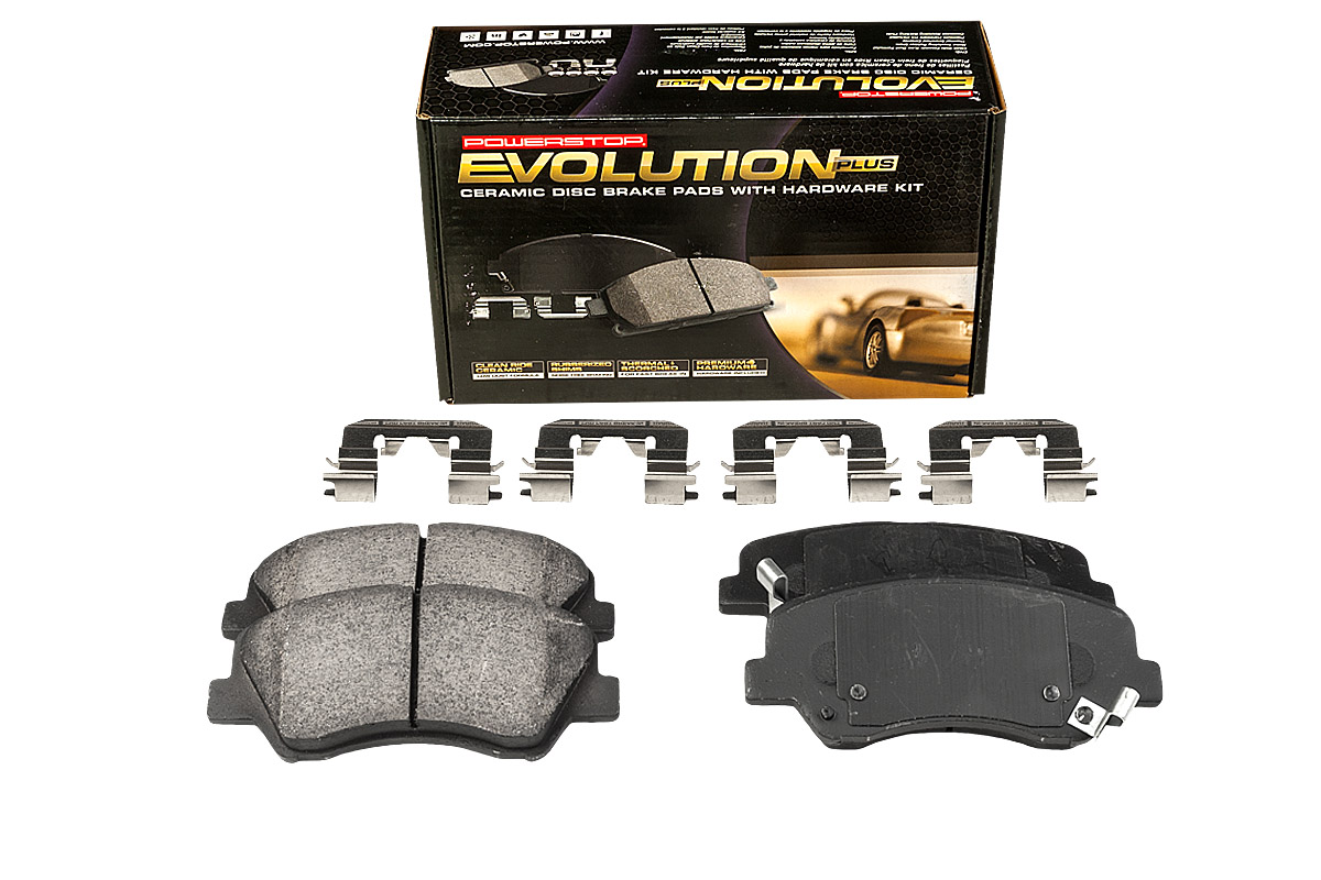 Передние керамические колодки Evolution PLUS Z17 для Geely Emgrand, Hyundai Creta, Elantra, i30, Santa Fe, Kia Ceed, Cerato, Rio