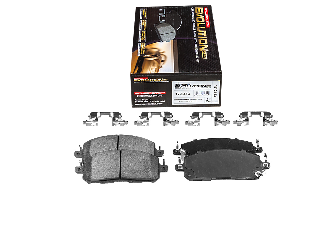 Передние керамические колодки Evolution PLUS Z17 для Infiniti QX60, Mitsubishi Outlander, Nissan Pathfinder, Qashqai, X-Trail