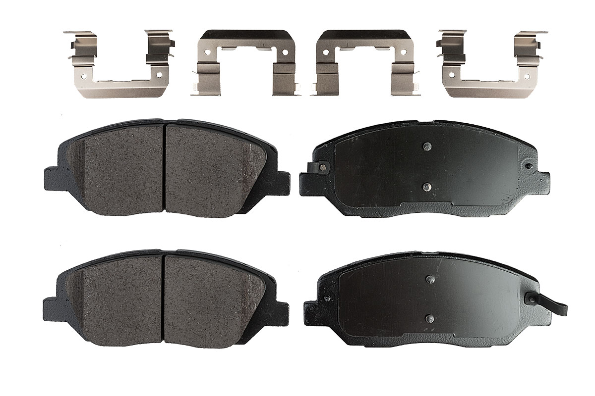 Передние керамические колодки Evolution PLUS Z17 для Hyundai Santa Fe, Kia Carnival, Sorento