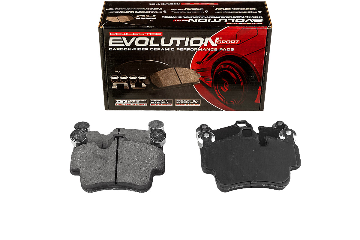 Передние керамические колодки Evolution Sport Z23 для Porsche 911 (997), Boxster (987), Cayman (987)