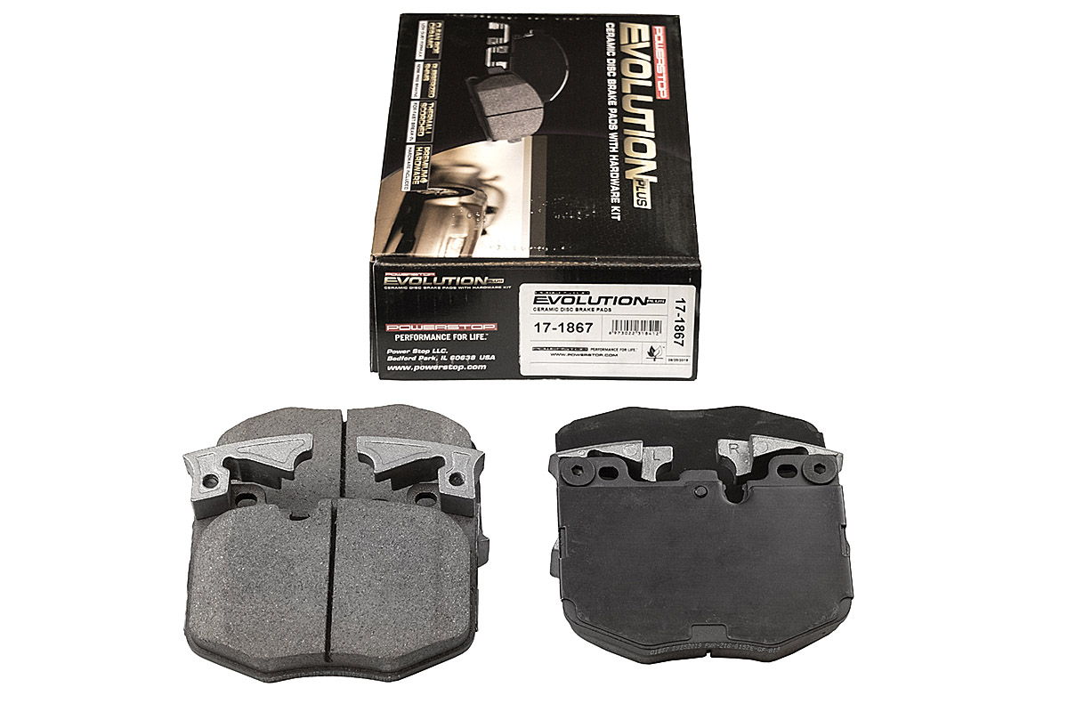 Передние керамические колодки Evolution PLUS Z17 для BMW X3 (G01), X4 (G02)