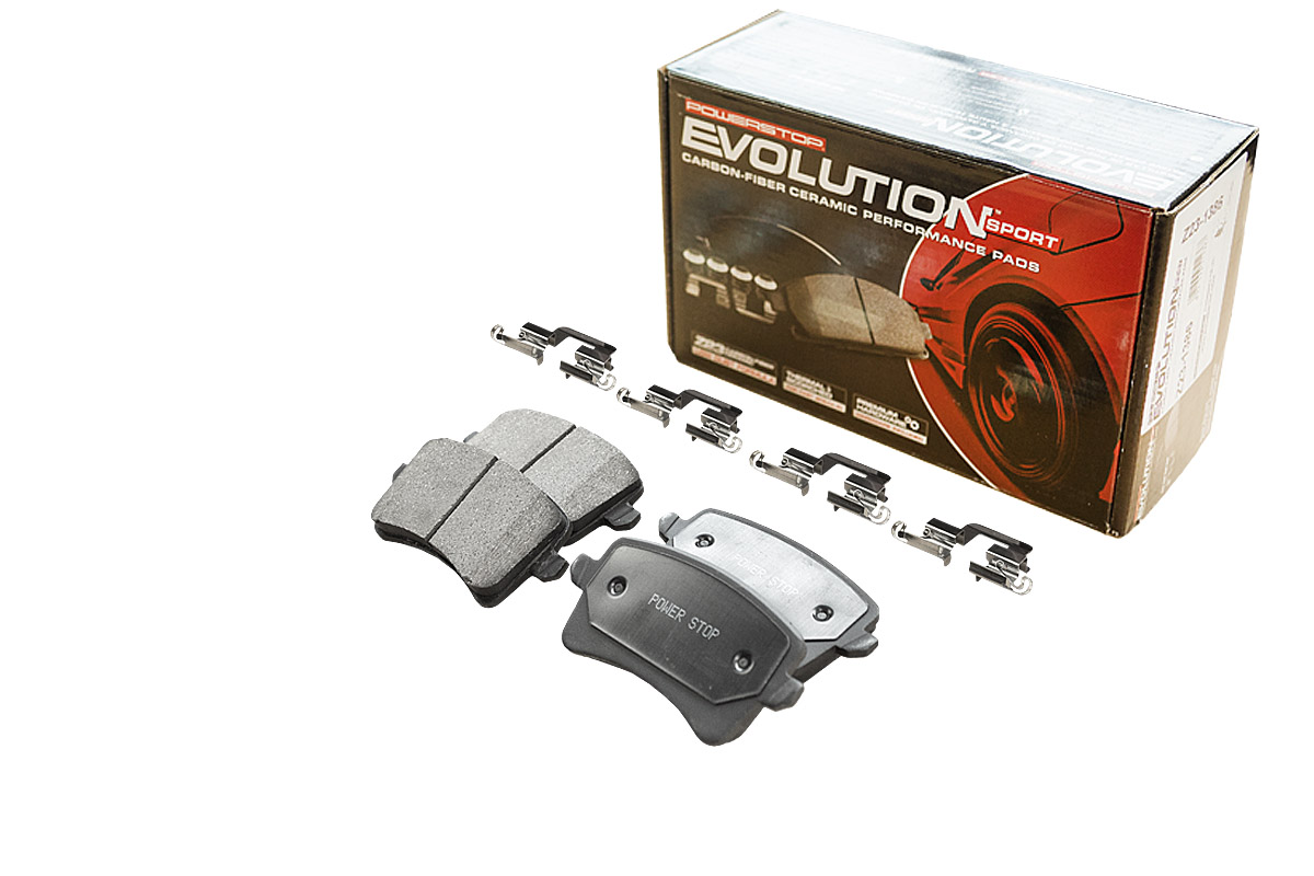 Задние керамические колодки Evolution Sport Z23 для Audi A4, A5, A6, A7, A8, Q5, Porsche Macan