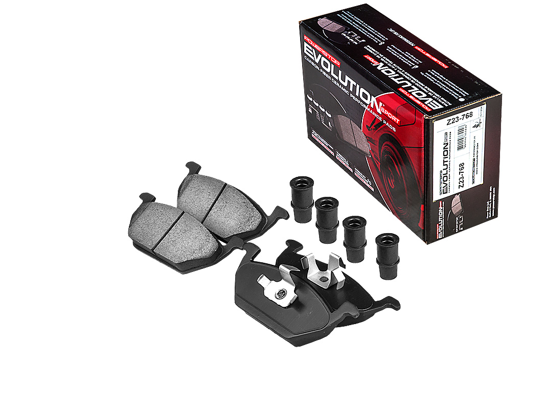 Передние керамические колодки Evolution Sport Z23 для Audi A1, A3, SEAT Leon, Skoda Fabia, Octavia, Yeti, Volkswagen Golf, Jetta, Polo, Scirocco