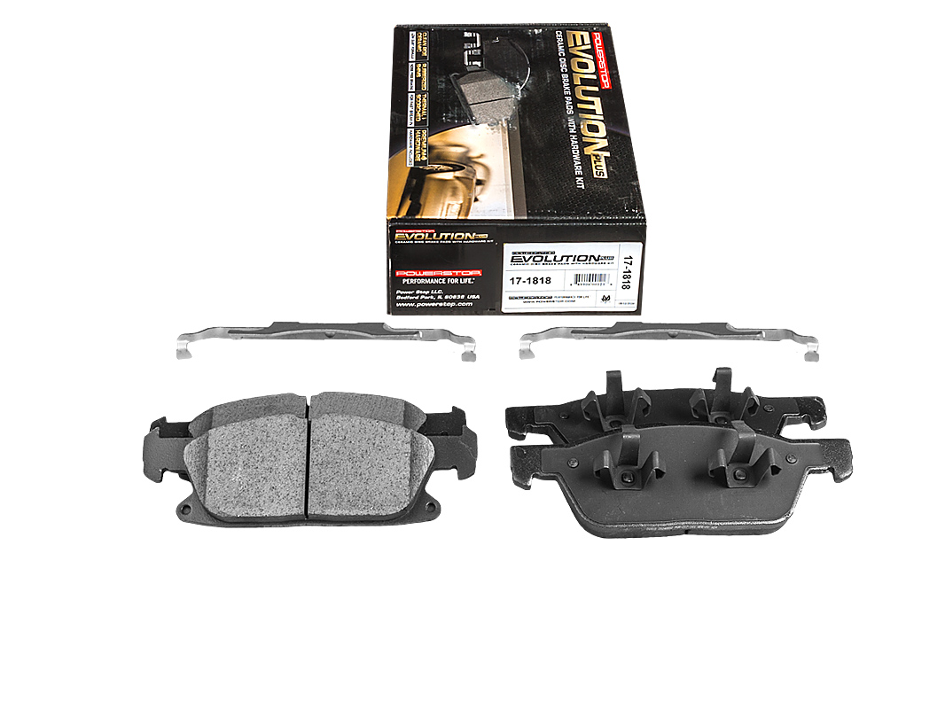 Передние керамические колодки Evolution PLUS Z17 для Aito M7, Changan CS95, Ford Edge II, Focus IV, Galaxy III, Kuga III, S-MAX II