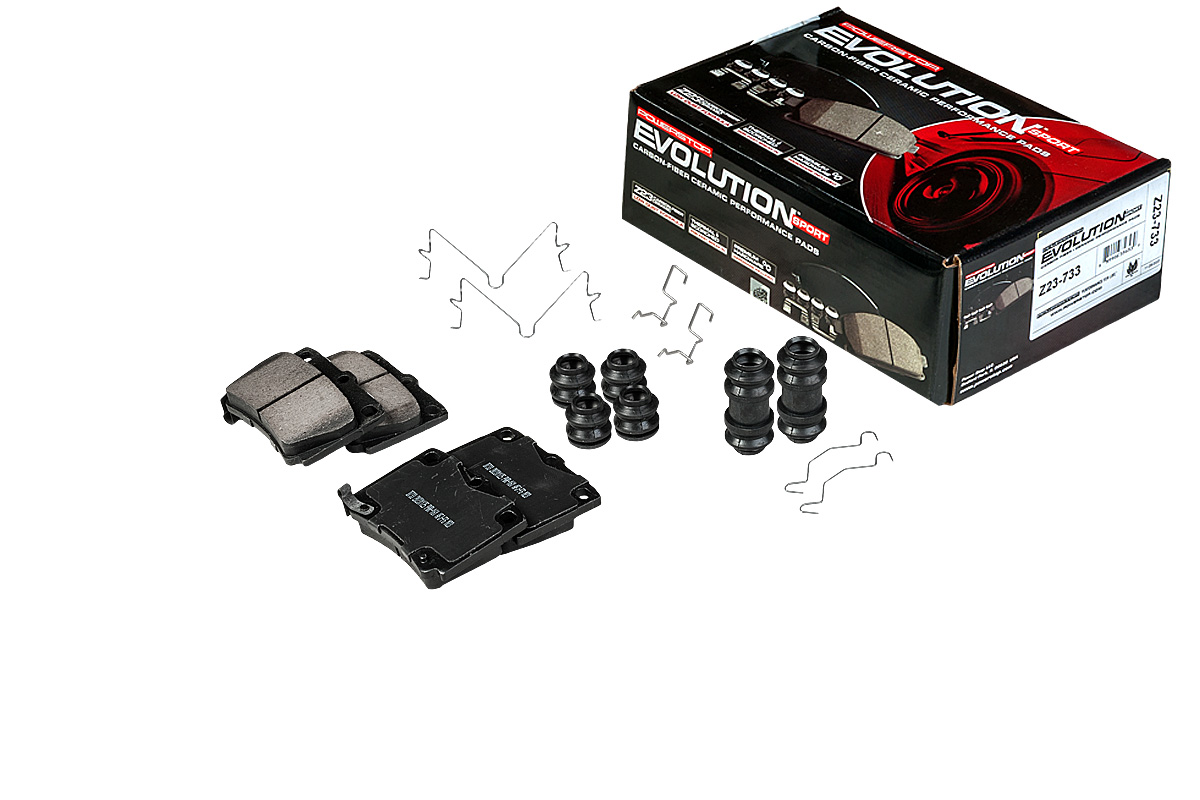 Задние керамические колодки Evolution Sport Z23 для Mitsubishi Pajero Sport