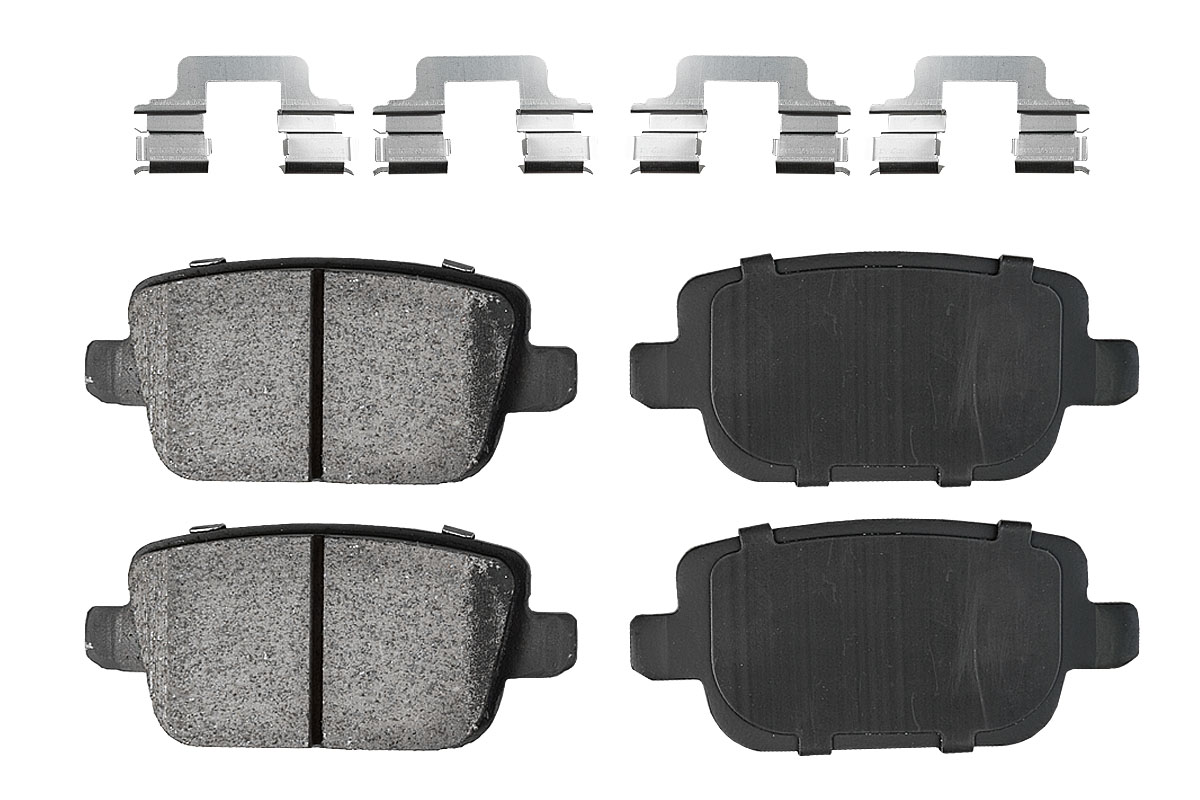Задние керамические колодки Evolution PLUS Z17 для Ford Focus, Galaxy, Kuga, Mondeo, S-MAX, Land Rover Freelander, Volvo S80, V70, XC70