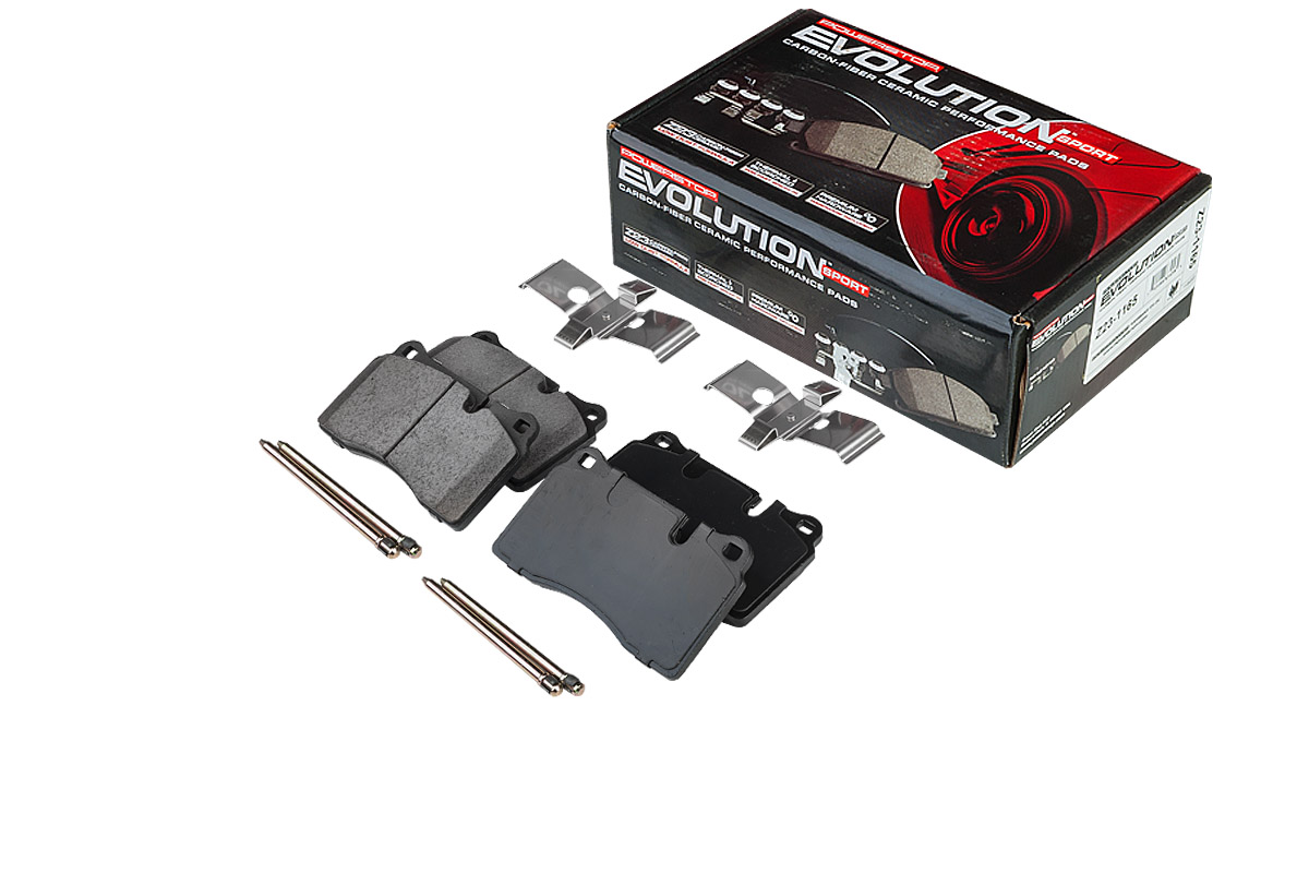 Передние керамические колодки Evolution Sport Z23 для Audi A3, TT, Range Rover III, Range Rover Sport I, Volkswagen Touareg II