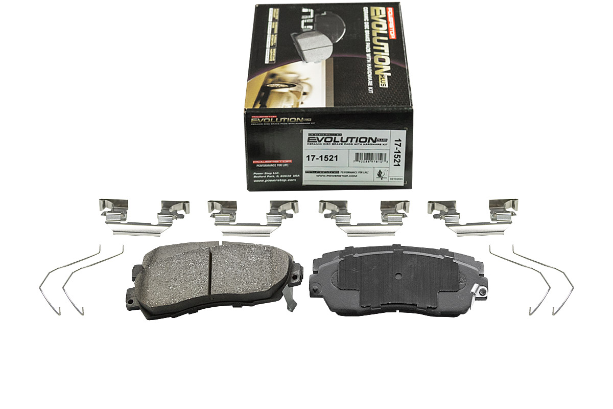 Передние керамические колодки Evolution PLUS Z17 для Haval F7, Honda Crosstour, CR-V III, IV, V, Odyssey IV, V