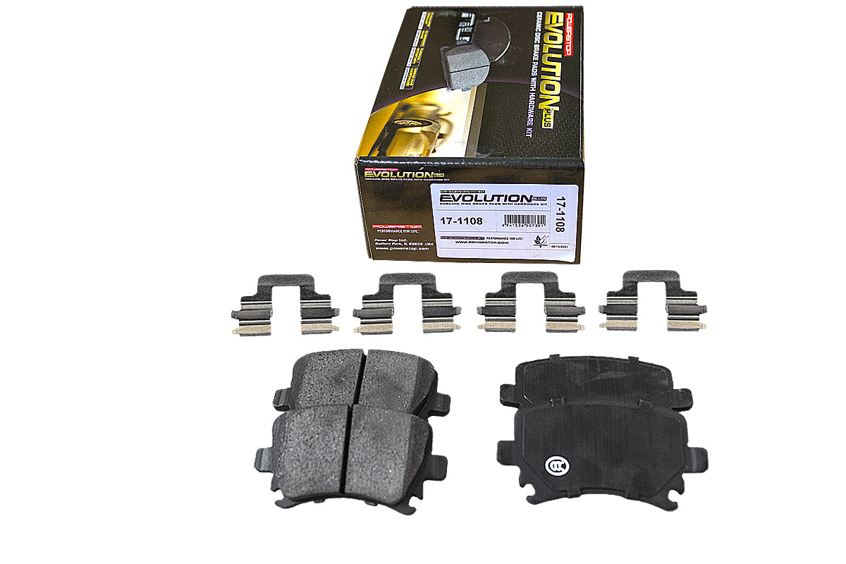 Задние керамические колодки Evolution PLUS Z17 для Audi A1, A3, A4, SEAT Leon, Skoda Octavia, Rapid, Superb, Yeti, Volkswagen Golf, Jetta, Scirocco