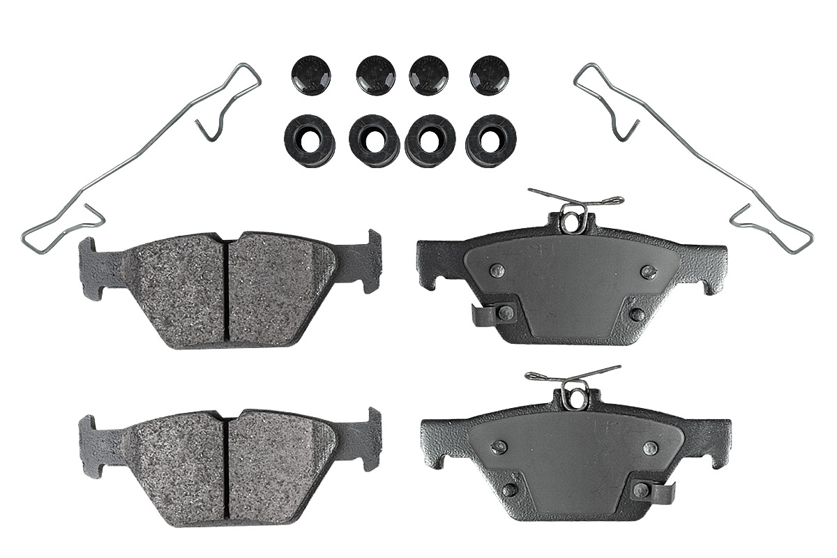 Задние керамические колодки Evolution Sport Z23 для Subaru Forester, Impreza, Legacy, Outback, WRX, XV