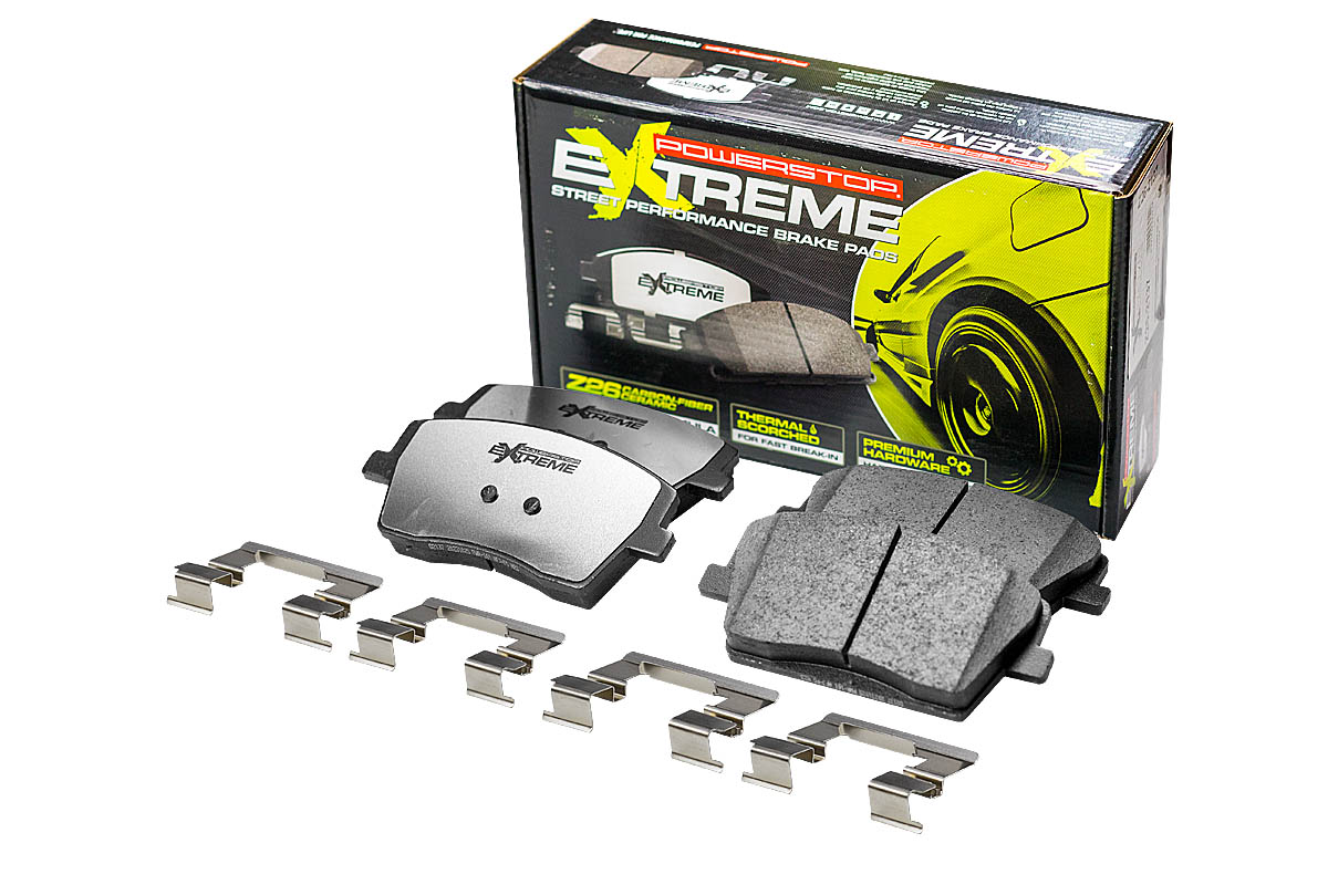 Передние керамические колодки Extreme Street Performance Z26 для Geely Tugella, Volvo XC40