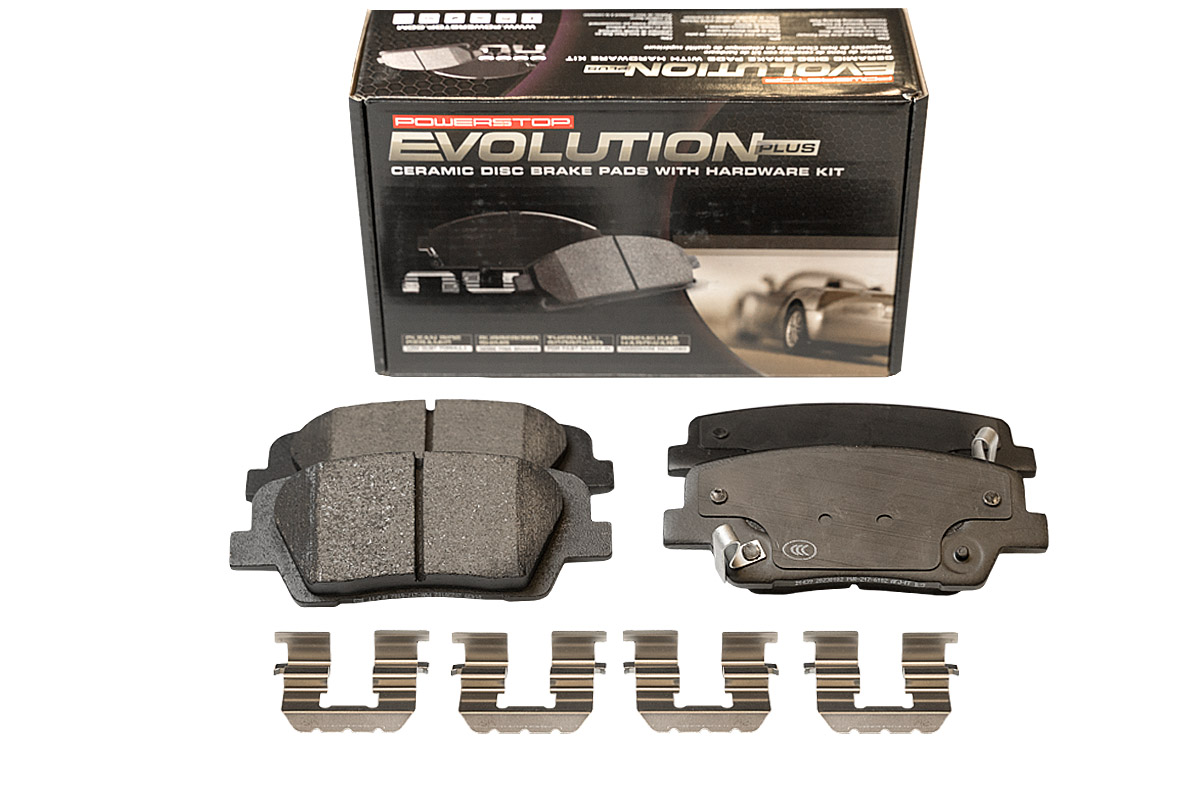 Задние керамические колодки Evolution PLUS Z17 для Genesis G70, Hyundai Santa Fe III, Kia Sorento I, II, Stinger
