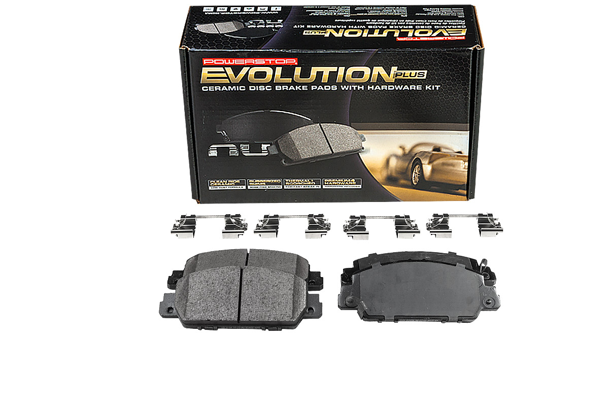 Передние керамические колодки Evolution PLUS Z17 для Honda Accord, Civic