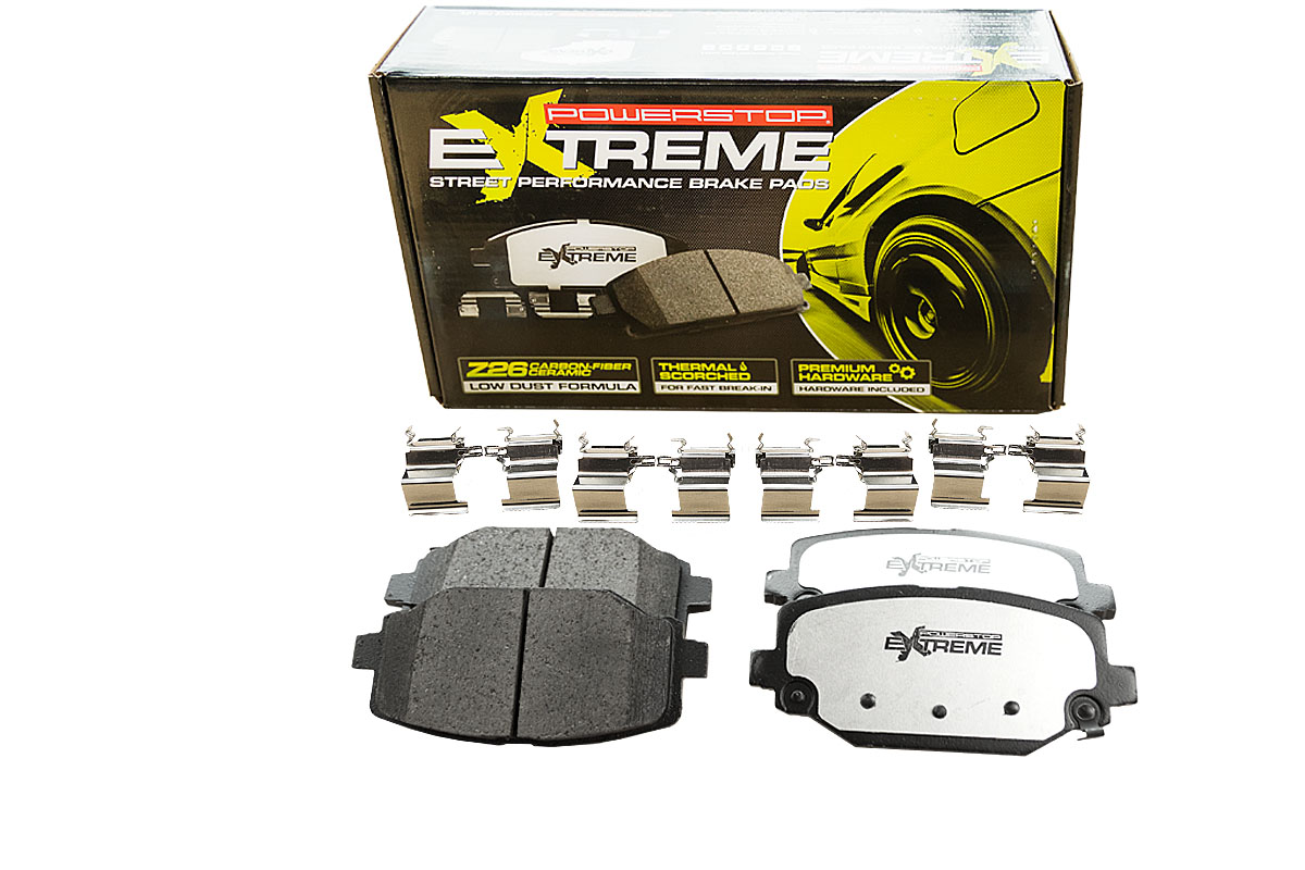 Задние керамические колодки Extreme Street Performance Z26 для Chrysler Voyager, Dodge Caravan, Journey