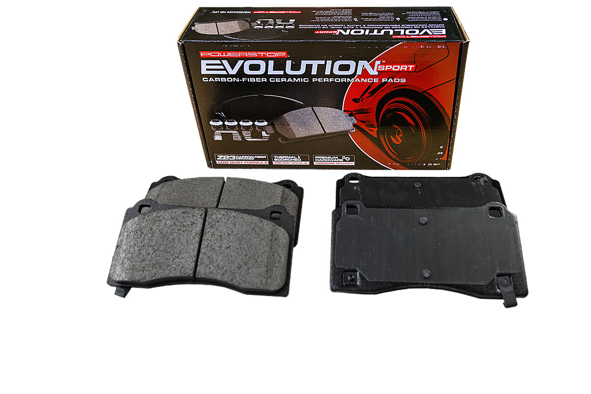 Передние керамические колодки Evolution Sport Z23 для Tesla Model 3, Model Y
