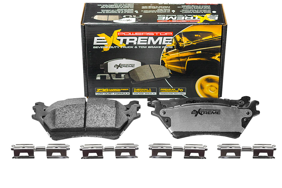 Задние керамические колодки Extreme Truck & Tow Z36 для Ford F150 XIII