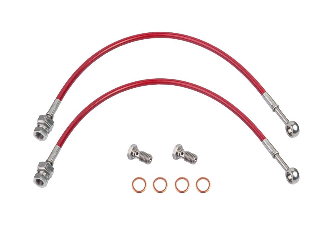 Тормозные армированные шланги HARDi задние Geely Monjaro