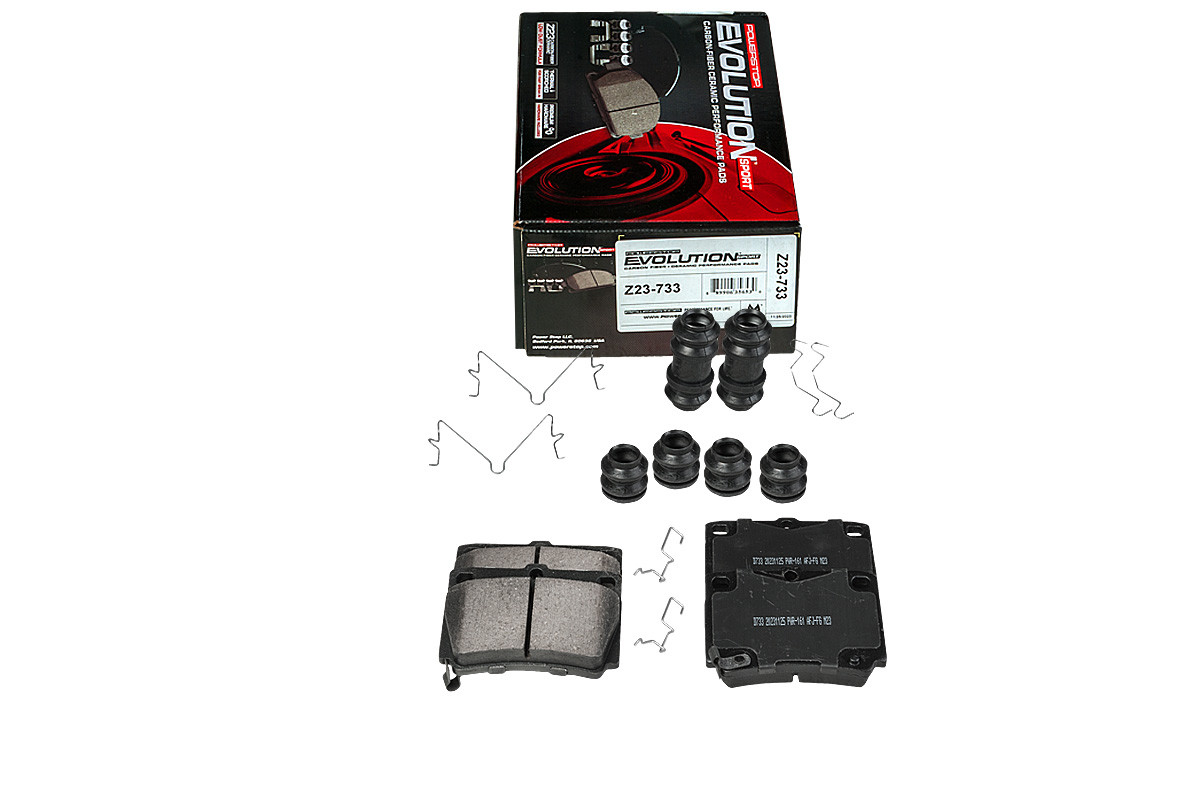 Задние керамические колодки Evolution Sport Z23 для Mitsubishi Pajero Sport