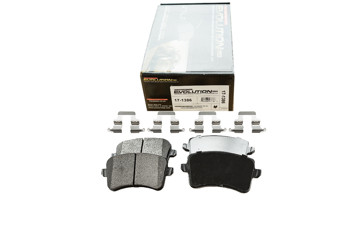 Задние керамические колодки Evolution PLUS Z17 для Audi A4 (B8), A5 (8T), A6 (C7), A7 (4G), Q5 (8R)