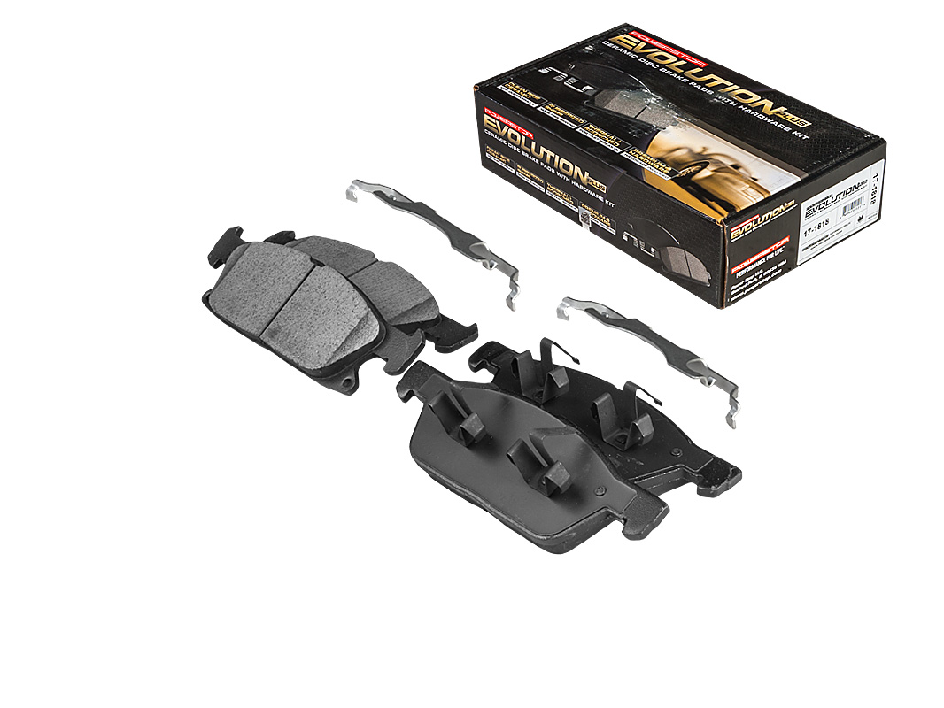 Передние керамические колодки Evolution PLUS Z17 для Aito M7, Changan CS95, Ford Edge II, Focus IV, Galaxy III, Kuga III, S-MAX II