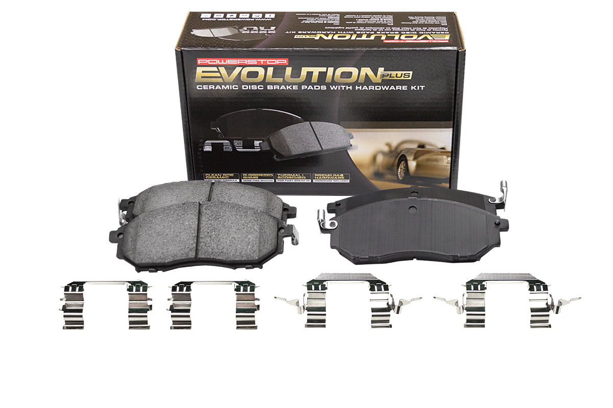 Передние керамические колодки Evolution PLUS Z17 для Infiniti EX, Q60, Q70, QX50, Nissan Murano (Z51), Pathfinder (R51)