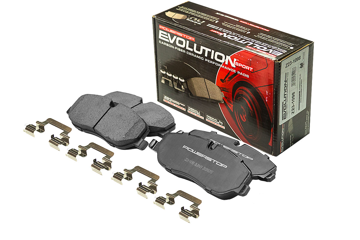 Передние керамические колодки Evolution Sport Z23 для Land Rover Discovery IV, Range Rover Sport I