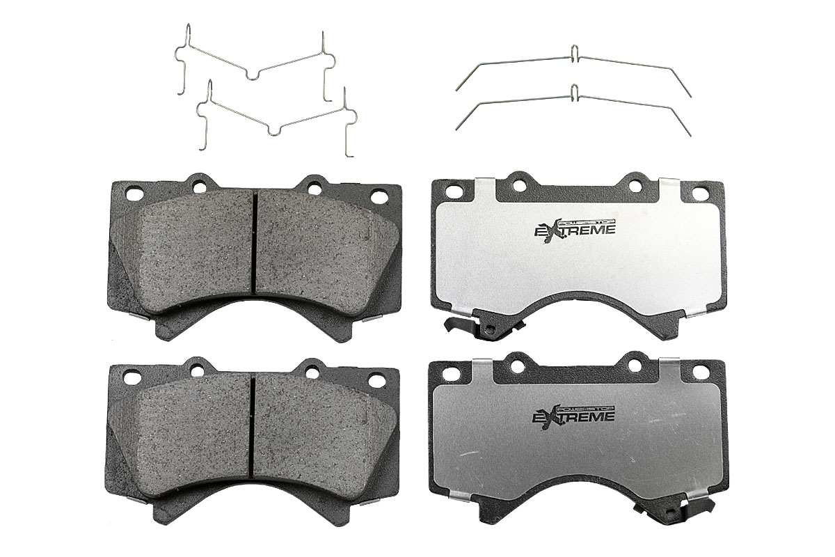 Передние керамические колодки Extreme Truck & Tow Z36 для Lexus LX III, Toyota Land Cruiser 200, Land Cruiser Prado 150, Sequoia, Tundra