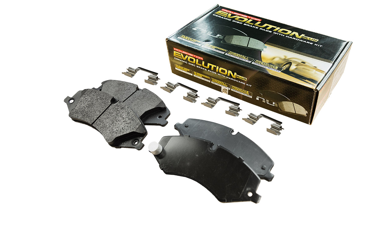 Передние керамические колодки Evolution PLUS Z17 для Land Rover Defender, Discovery, Discovery Sport, Range Rover, Range Rover Evoque, Range Rover Sport