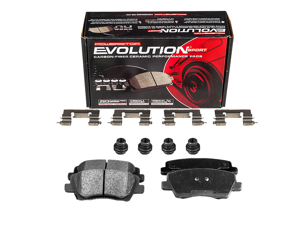 Задние керамические колодки Evolution Sport Z23 для Cadillac CTS 2013-2019
