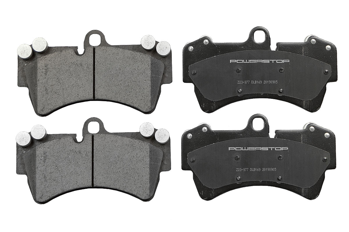 Передние керамические колодки Evolution Sport Z23 для Audi Q7 (4L), Porsche Cayenne (9PA), Volkswagen Touareg (7LA, 7L6, 7L7)