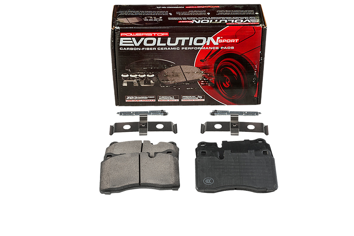 Передние керамические колодки Evolution Sport Z23 для Audi A3, TT, Range Rover, Range Rover Sport, SEAT Leon, Volkswagen Touareg