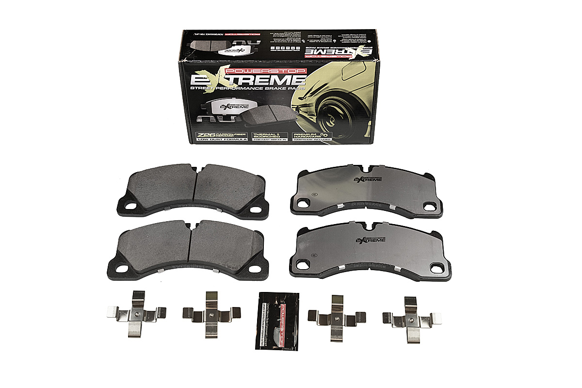 Передние керамические колодки Extreme Street Performance Z26 для Porsche Cayenne II (92A,958), Volkswagen Touareg I