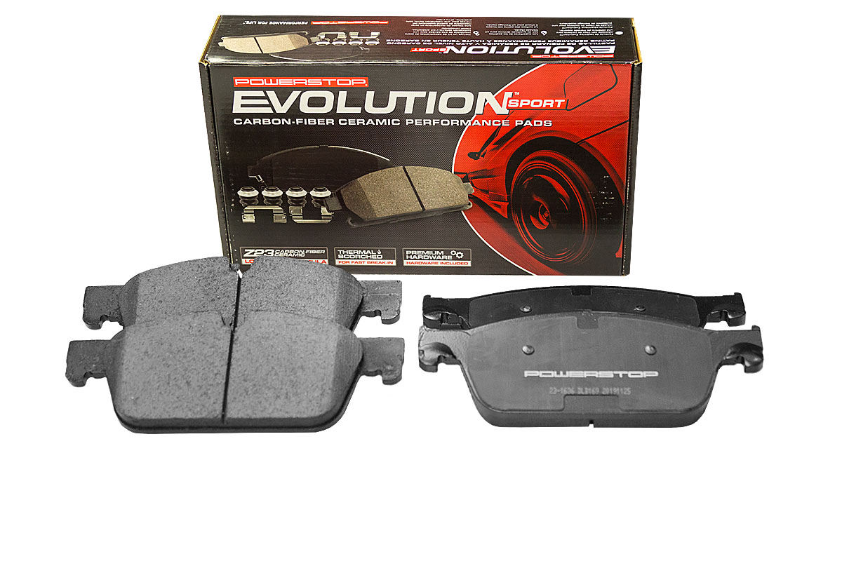 Передние керамические колодки Evolution Sport Z23 для Mercedes-Benz GL-Класс (X166), GLE (W166), GLE Coupe (C292), GLS (X166), M-Класс (W166)