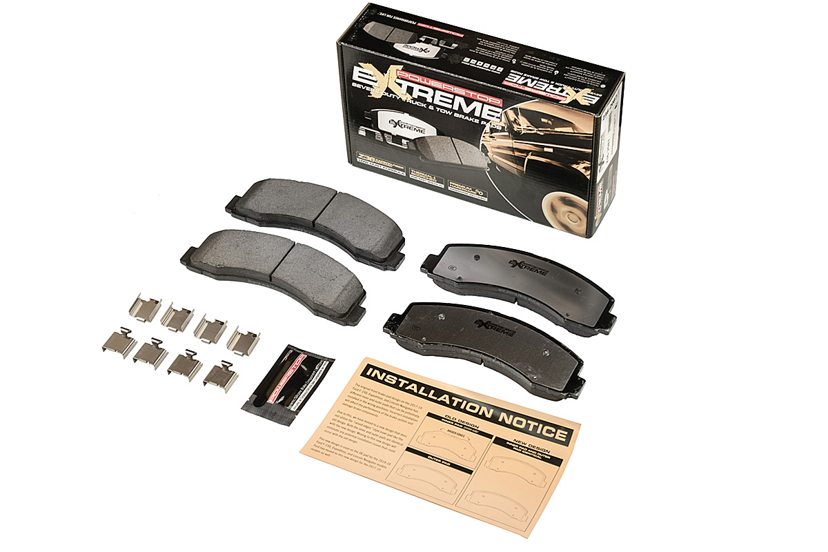 Передние керамические колодки Extreme Truck & Tow Z36