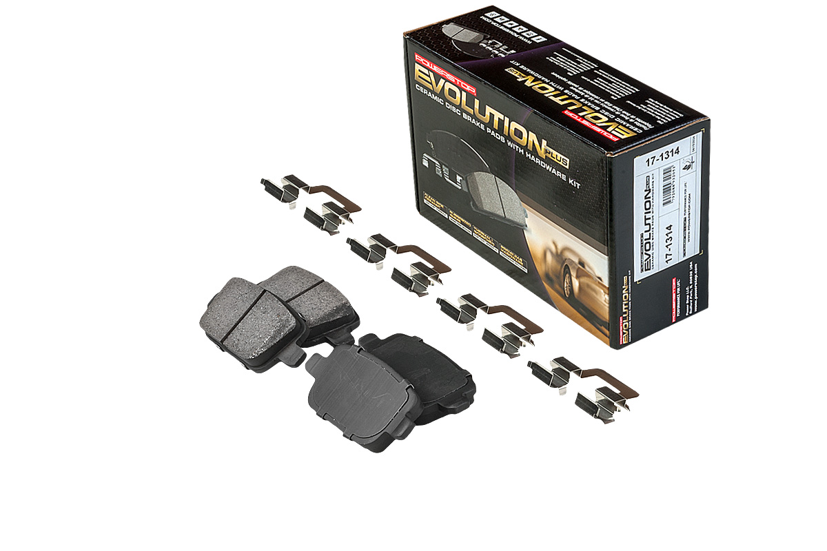 Задние керамические колодки Evolution PLUS Z17 для Ford Focus, Galaxy, Kuga, Mondeo, S-MAX, Land Rover Freelander, Volvo S80, V70, XC70