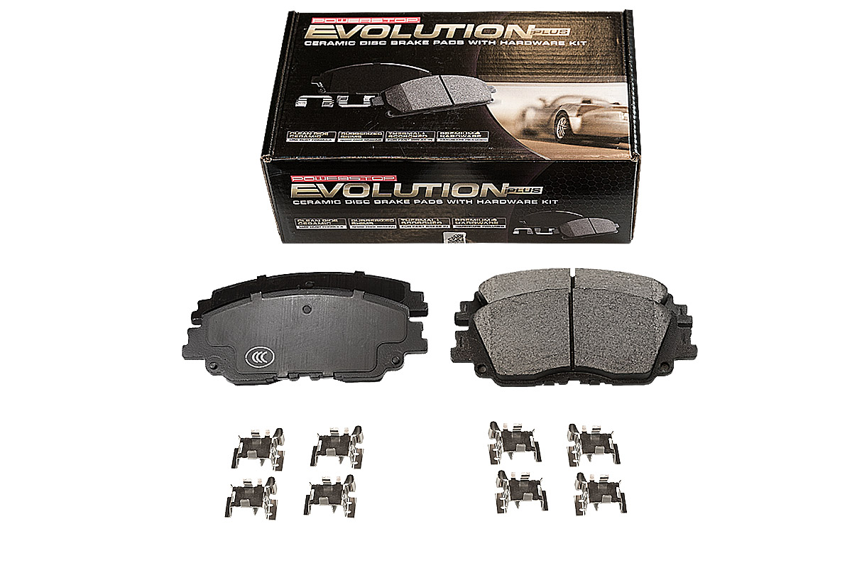 Передние керамические колодки Evolution PLUS Z17 для Lexus ES VII, UX I, Toyota C-HR I, Camry (XV70), RAV4 (XA50)